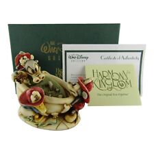 Disney Harmony Kingdom Mickey's Fire Brigade Figure Trinket Box picture