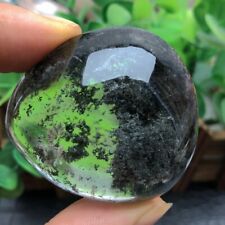 Rare TOP Natural hyaline Beauty Green Phantom Ghost Quartz Vision Crystal 89g picture