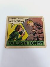 1936 R28 TAILSPIN TOMMY 406 JEWELS CHRIS BENJAMIN PRICE GUIDE PUBLISHED CARD  picture
