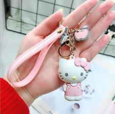HOT Cute Hello Kitty Keychain fob Key Chain Pendant Keyring Lovely Gift NEW picture