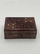 Design Box Wooden with Hinged Lid 6