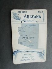 PRESCOTT, AZ. (Capitol of Arizona) - Very Early Game Card picture