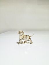 Swarovski Figurine Standing Golden Retriever 114282 - Mint Condition No Damage picture