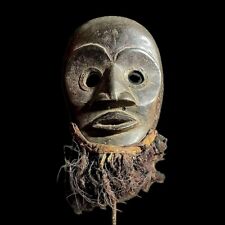 African Tribal Face Mask wooden mask hand carved Home Décor Dan 