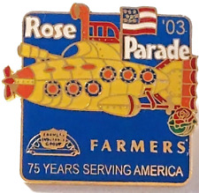 Rose Parade 2003 Farmer's Insurance Group 75 Years Lapel Pin (072923) picture