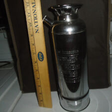 Novelty Vintage Chrom Musical Decanter Extinguisher Decanter THIRST EXTINGUISHER picture