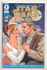 STAR WARS UNION #4 GOLD FOIL VARIANT SIGNED  DYNAMIC FORCES LTD EDITION picture