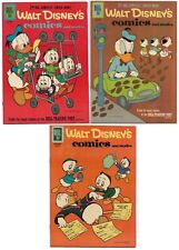 Walt Disney's Comics and Stories lot of 3 251 253 255. FILE COPIES VF or better picture