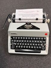 Olympia SM9 Fully refurbished CURSIVE typeface NEW platen MINT condition picture