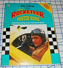 Disney The Rocketeer Movie Poster Book 1991 MINT Sealed Condition Dave Stevens picture