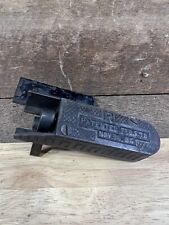 Antique Cast Iron 1886 Patented Burglar Alarm Blank Shot Door Alarm Gun picture