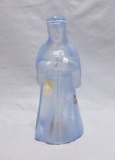 Fenton Glass Blue Painted Nativity 1st Edition Wiseman Figure picture