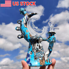 Silicone Smoking Hookah Moon Teapot Bong Shisha Glass Bowl Shisha Pipe USA STOCK picture