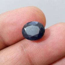 Top Quality Fabulous Blue Sapphire Faceted Oval Shape 6.75 Crt Loose Gemstone picture