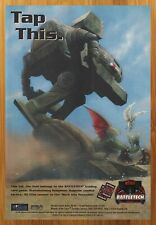 1996 Battletech Trading Card Game Vintage Print Ad/Poster Mech TCG CCG Promo Art picture