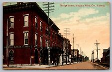 Bridge Street Niagara Falls Ontario Canada Antique Postcard c. 1914 (Rare) picture
