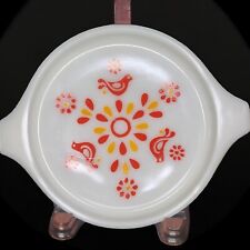 Vintage Pyrex Friendship REPLACEMENT LID ONLY 20-C 5 Red Birds Casserole picture