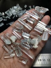 Nice Quality Cutting Grade Aquamarine Terminated Crystals Lot 140gm@ Pakistan picture
