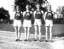 1922 Miami University Track Team, Ohio Old Photo 8.5
