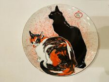 MUSEUM OF FINE ARTS BOSTON Two Cats Plate BY Theophile Alexandre Steinlen picture