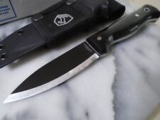 Condor Darklore Fixed Blade Bowie Combat Knife 1095 Full Tang Micarta CTK3959 picture