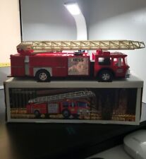 1986 HESS TOY FIRE TRUCK BANK BRAND NIB picture