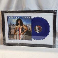 Howard Stern Private Parts Signed LP Blue Record Vinyl JSA Letterof Authenticity picture