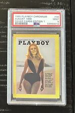 1995 Playboy Chromium 34 August 1968 Cover Cards Ed. 1 PSA Graded picture
