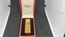 Vintage Cartier Gas Lighter Gold with Box Working Condition Vol.5 picture