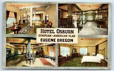 Postcard Hotel Osburn, Eugene, Oregon multi-view 1911 H172 picture