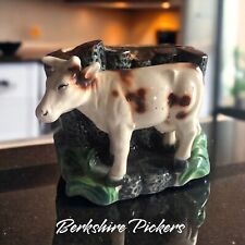 ceramic Farmhouse COW Planter Pottery picture