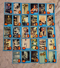 Lot of 29 Vintage 1977 Star Wars Trading Cards Blue w/ Luke Skywalker #1 picture