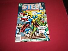 BX8 Steel the Indestructible Man #4 dc 1978 comic 9.2 bronze age NICE SEE STORE picture