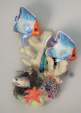 Nature Craft ANGEL FISH Coral Sea Life Sculpture Branche’s San Jose CA picture