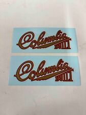 Mint Columbia 5 Star Bicycle Tank Decal Set picture