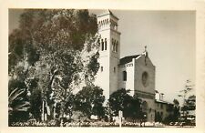 Postcard RPPC California Santa Monica Cathedral C-215 1940s 23-10495 picture