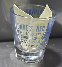 Vintage Rare Dave's Red Front  Restaurant Nauvoo Illinois IL picture