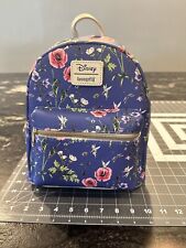 NWT - Loungefly Disney Peter Pan Tinkerbell Floral Mini Backpack Fairy Garden picture