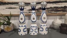 EMPTY Clase Azul Reposado Decanters 750 ml Hand Painted Mexican Pottery picture