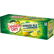 Canada Dry Ginger Ale & Lemonade 12 pack 12oz Cans picture