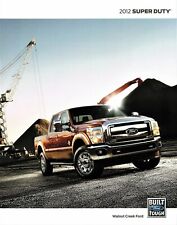 2012 Ford Super Duty XL XLT Lariat King Ranch 44 Page Deluxe Sales Brochure picture