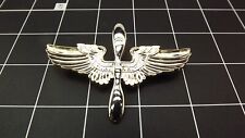 BRAND NEW Two Tone Lapel Pin U.S. ARMY Aviator Early Pilot Wing 3 1/8