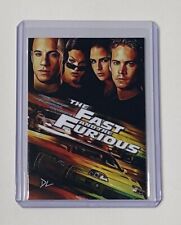 The Fast And The Furious Limited Edition Artist Signed Trading Card 2/10 picture
