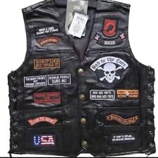 New Harley-Davidson（ M&L) leather vest picture