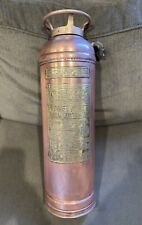 VINTAGE Copper Brass Extinguisher, 'Floafome Model 833' The General Detroit Corp picture