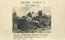 Postcard RPPC New York Fort Ann Sheldon Lumber Company 23-3867 picture
