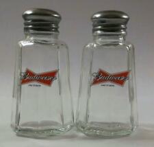 A Super Nice Set of 2 Budweiser Beer Salt & Pepper Shakers picture