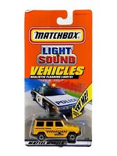 Matchbox Mercedes-Benz 280 GE / Light & Sound Vehicles / Rare All Orange Card picture