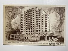 1952 The Town House Hotel Kansas City Kansas Postcard picture