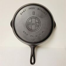 GRISWOLD #8 Cast Iron Skillet Pan Large Logo 704a - Restored picture
